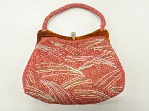 アンティーク　ビーズバッグ